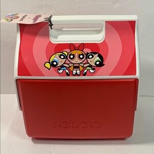 The PowerPuff Girls 7 Qt Cooler Insulated Igloo Playmate NWT